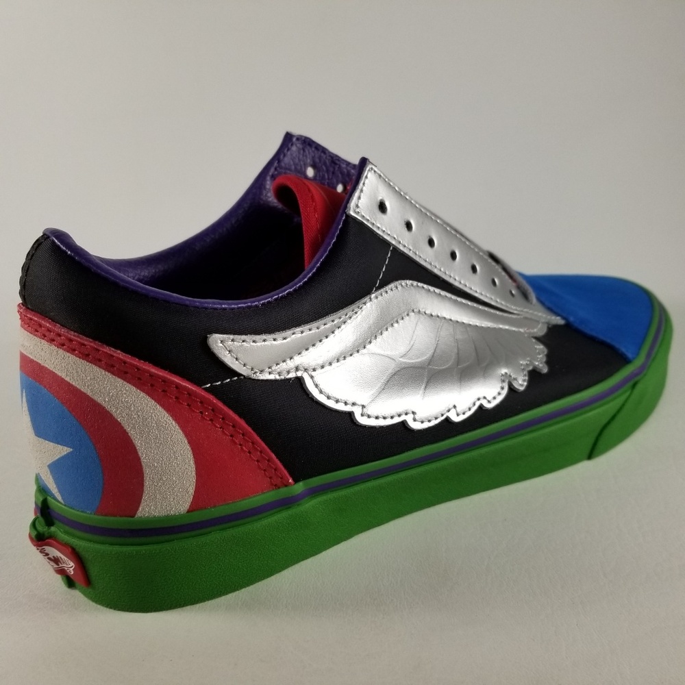 VANS X Marvel Old Skool Avengers Men's Sneakers 10 - Picture 6 of 8